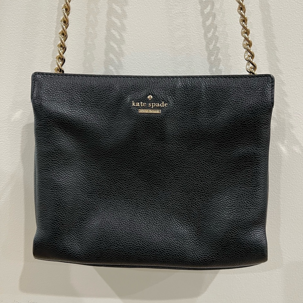 Kate Spade Black Pebbled Leather bag